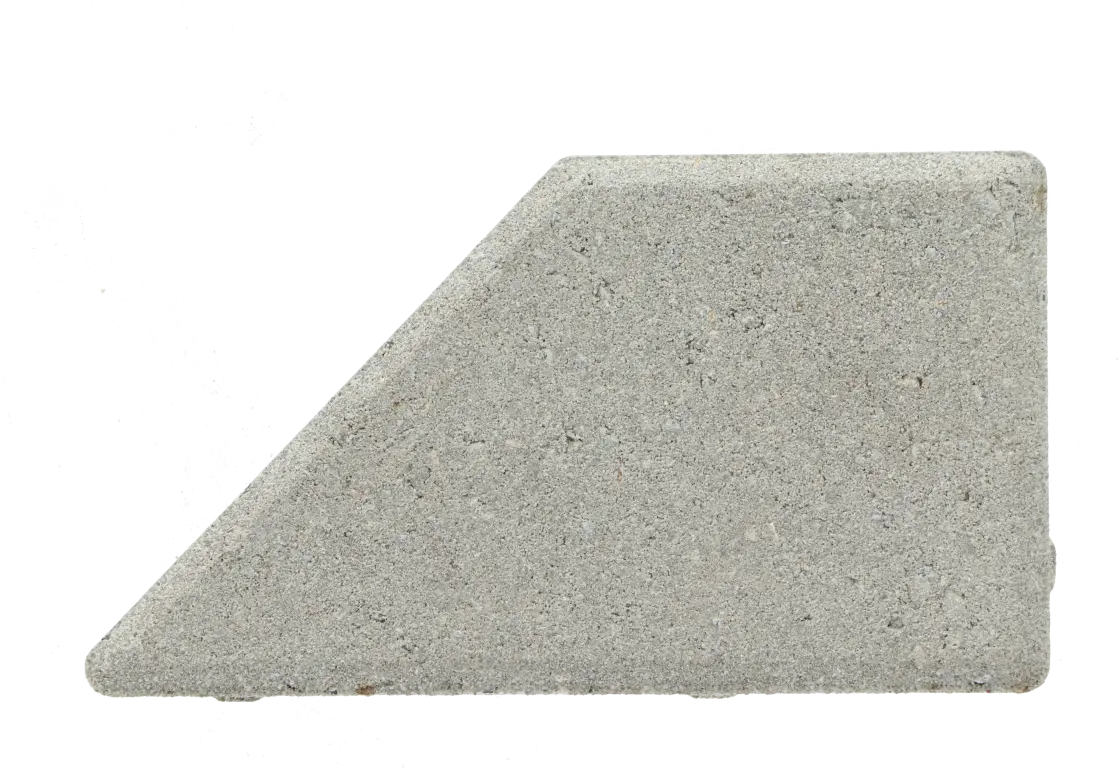 Ecotop Base KPS 8cm tbv 21x10,5 normaal facet grijs PL3