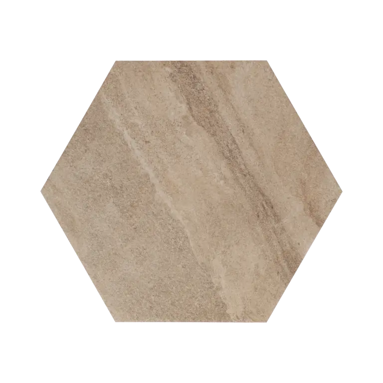Staptegel Hexagons Ø60x52x2 Cappuccino