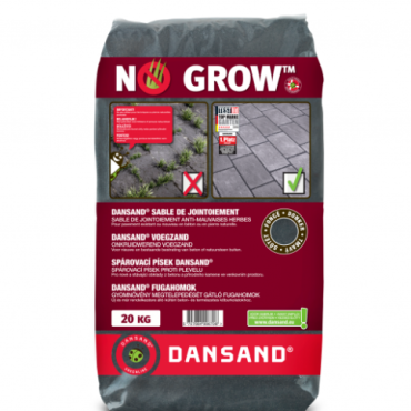 Dansand No Grow Onkruidwerend Voegzand Dark 20kg