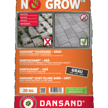 Dansand No Grow Onkruidwerend Voegzand Grey 20kg