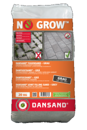 Dansand No Grow Onkruidwerend Voegzand Grey 20kg