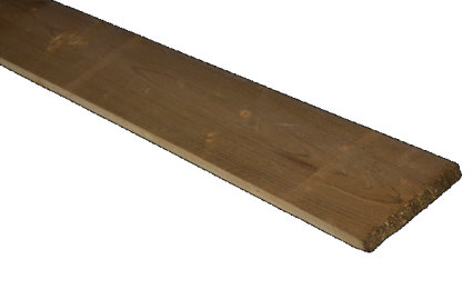 ME Grenen Plank Geschaafd 1,5x14x180cm Groen Geïmpregneerd