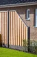 Tuinscherm Breukelen 21-planks (19+2) Red Class Wood 180/90 x 180cm
