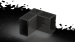 Star Drain 65/100 Hoekstuk - Zwart (Aluminium)