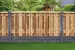 Tuinscherm Breukelen 21-planks (19+2) Grenen groen geïmpregneerd 90 x 180cm