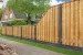 Tuinscherm Breukelen 21-planks (19+2) Grenen groen geïmpregneerd 180/90 x 180cm