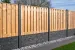 Tuinscherm Breukelen 21-planks (19+2) Red Class Wood 150 x 180cm