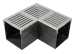 Star Drain Mini 65/60 Hoekstuk - Grijs (Aluminium)