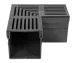 Star Drain Mini 65/60 Hoekstuk - Zwart (Aluminium)