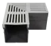 Star Drain Mini 65/60 Hoekstuk - Grijs (Aluminium)