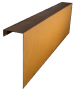 Corten Overzetstuk 1500x450x120mm