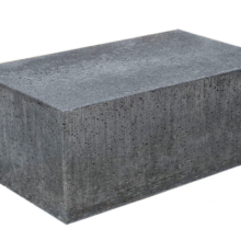 Schellevis Oudhollands Poef 100x60x40 Antraciet