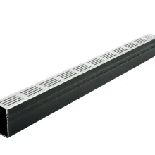 Star Drain 65/100 Lijngoot - Grijs (Aluminium) 100cm