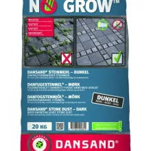 Dansand No Grow Stone Dust Onkruidwerend Voegzand Dark 20kg