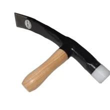 De Wit Straathamer 5cm essen steel en nylon dop