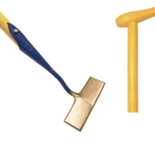 De Wit Rechthoekschoffel 16cm essen steel 1700mm