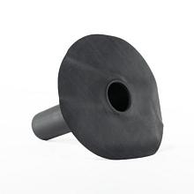 dakdoorvoer 75mm met epdm flap L= 30cm