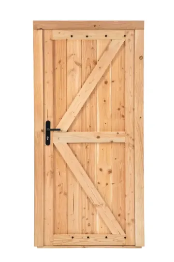 Douglas Deur incl. kozijn Enkele klampdeur B914x2021mm sponningmaat