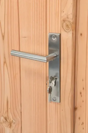 Douglas Deur incl. kozijn Dubbele klampdeur B1696x2021mm sponningmaat