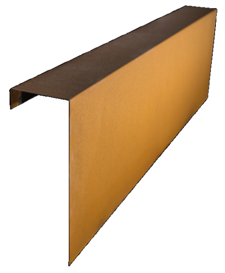 Corten Overzetstuk 1500x450x120mm