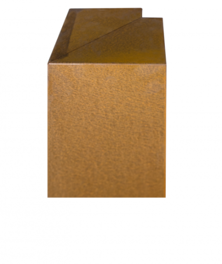 Corten Overzetstuk Hoek 170/170x300x120mm