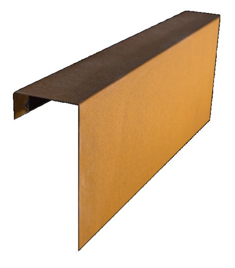 Corten Overzetstuk 1000x300x150mm
