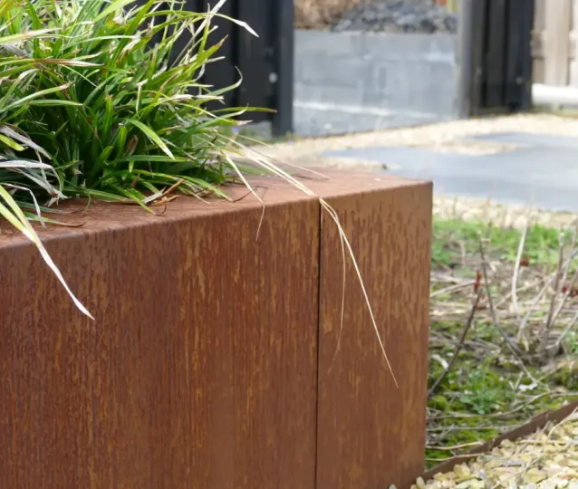 Corten Overzetstuk Hoek 200/200x300x150mm
