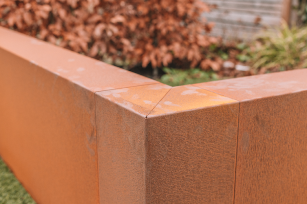 Corten Overzetstuk 1500x450x150mm
